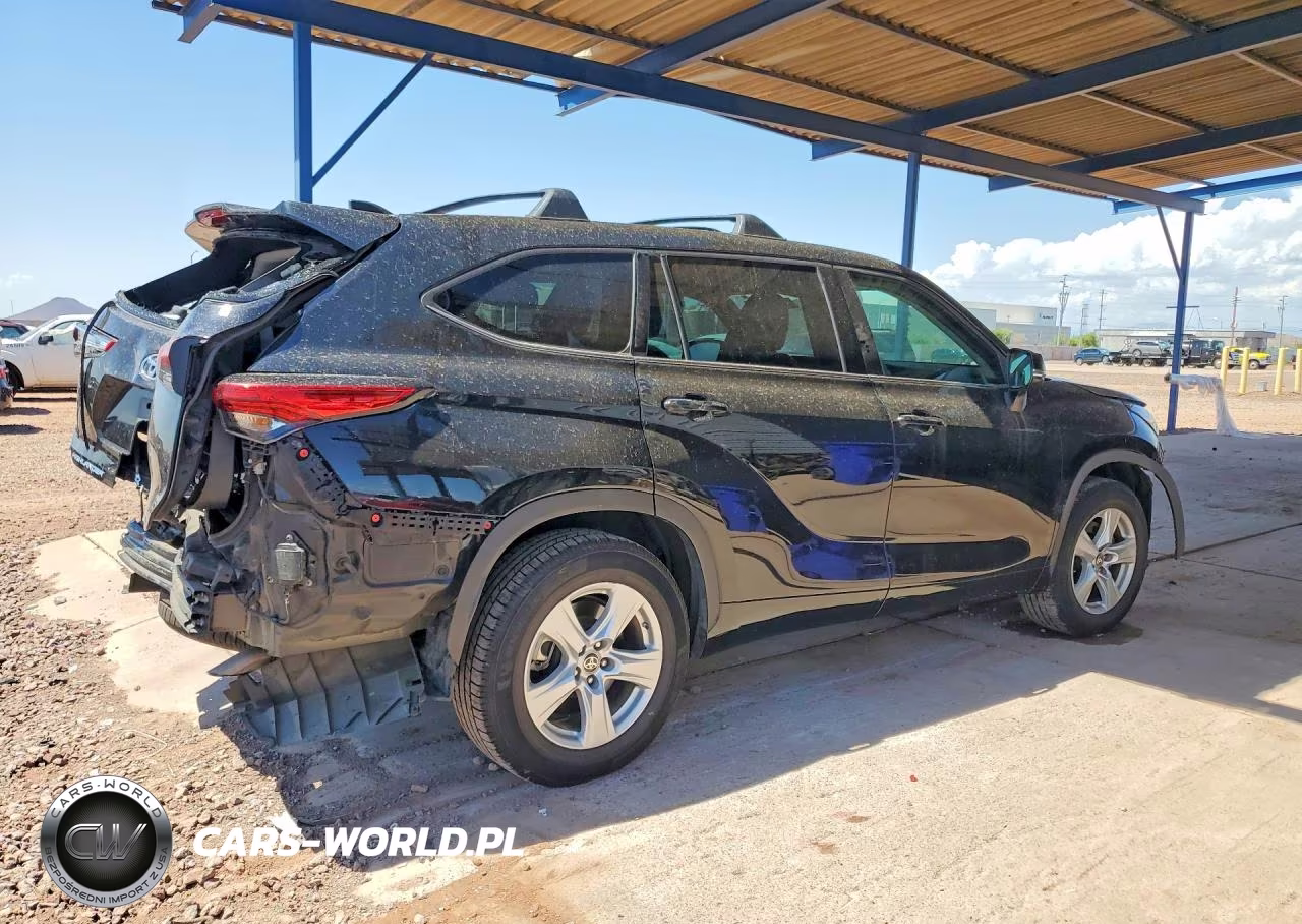 2022 Toyota Highlander Le VIN:5TDZZRAH7NS543338 - 3