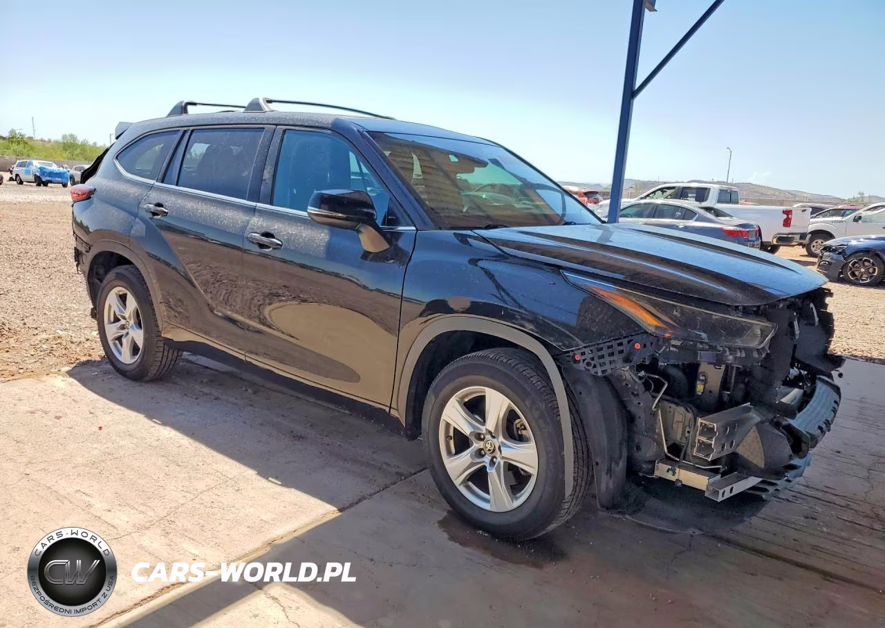 2022 Toyota Highlander Le VIN:5TDZZRAH7NS543338 - 4