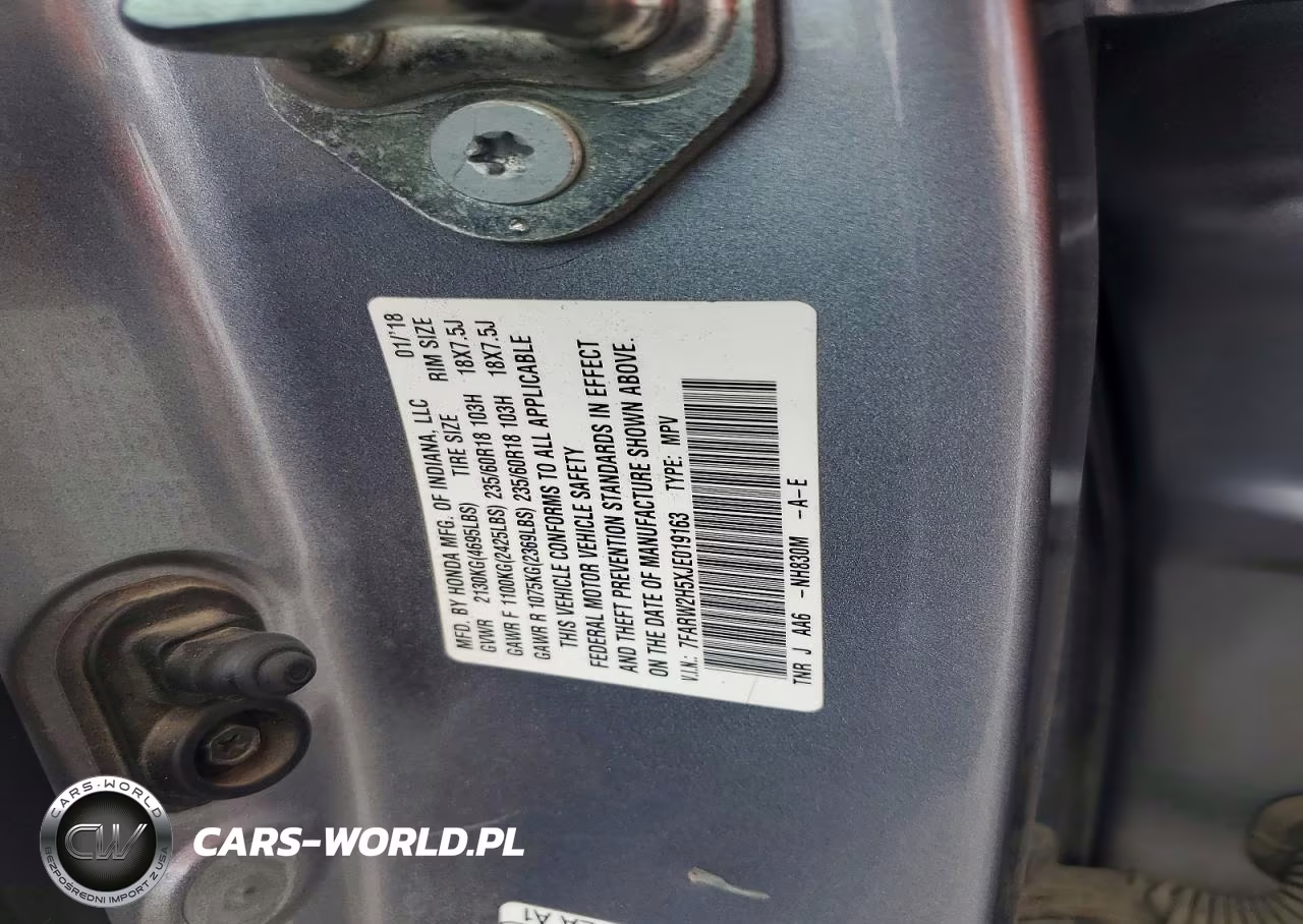 2018 Honda Cr-V Ex VIN:7FARW2H5XJE019163 - 13