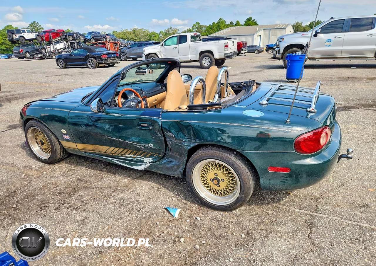 2001 Mazda Mx-5 Miata Base VIN:JM1NB353510210180 - 2