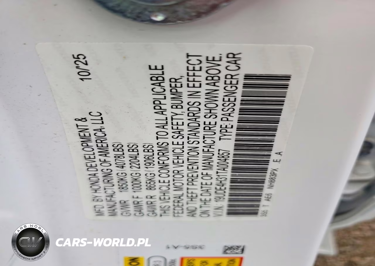 2026 Acura Integra A-Spec VIN:19UDE4H31TA004857 - 12