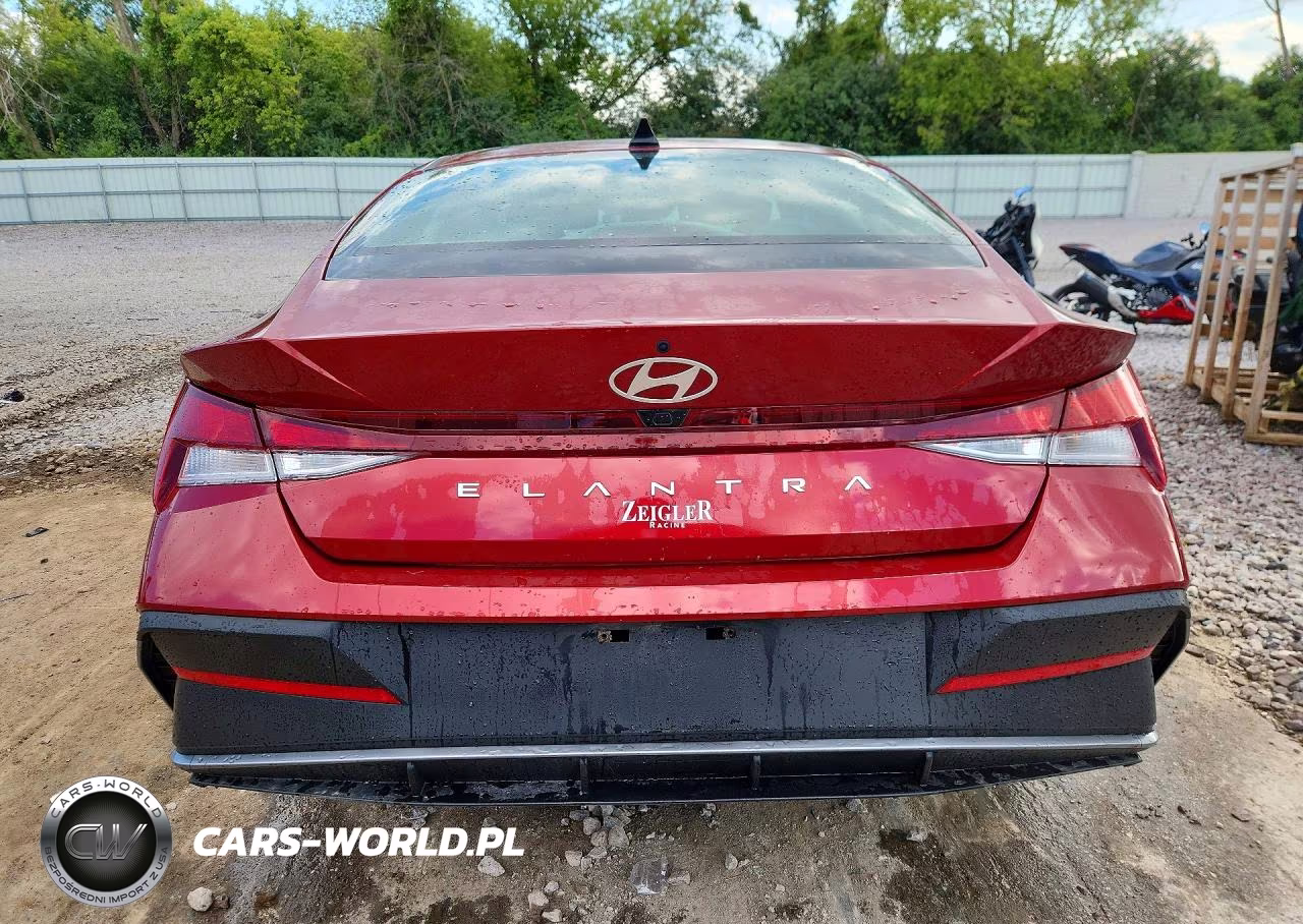 2024 Hyundai Elantra Sel VIN:KMHLM4DG5RU687719 - 6