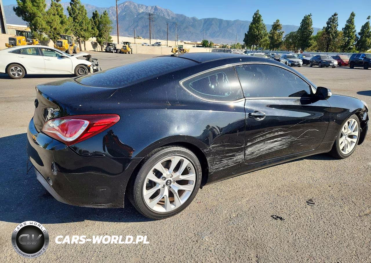 2016 Hyundai Genesis Coupe 3.8 VIN:KMHHT6KJ9GU132336 - 3
