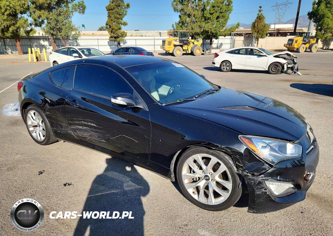 2016 Hyundai Genesis Coupe 3.8 VIN:KMHHT6KJ9GU132336 - 4