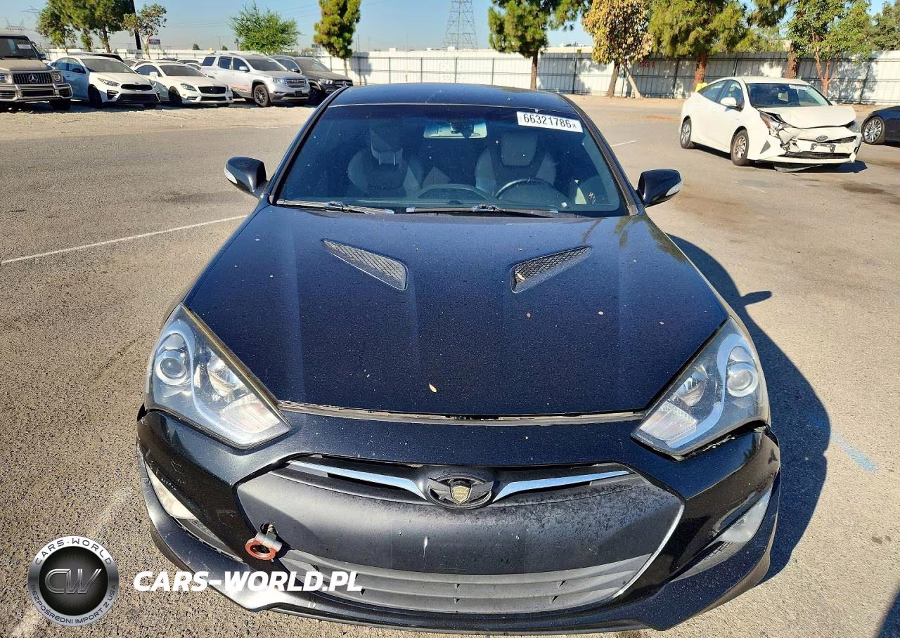 2016 Hyundai Genesis Coupe 3.8 VIN:KMHHT6KJ9GU132336 - 5
