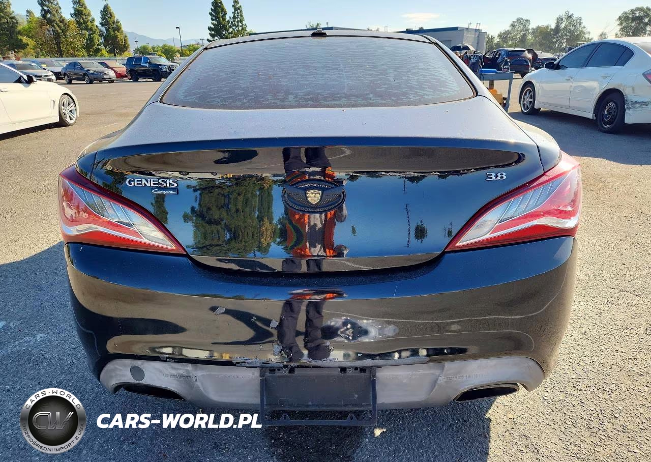 2016 Hyundai Genesis Coupe 3.8 VIN:KMHHT6KJ9GU132336 - 6