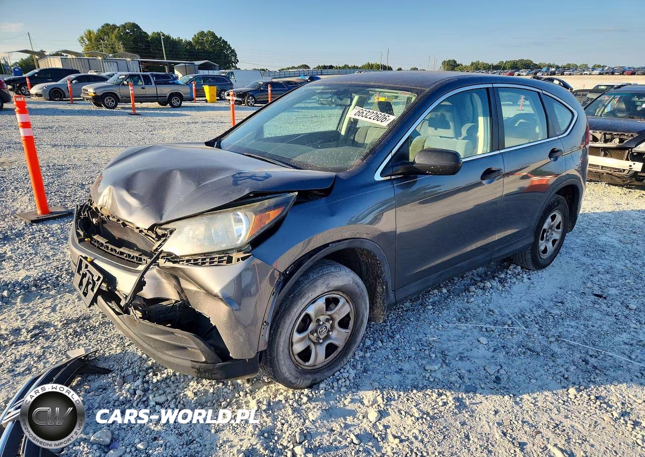 2012 Honda Cr-V Lx VIN:5J6RM3H34CL033768 - 1
