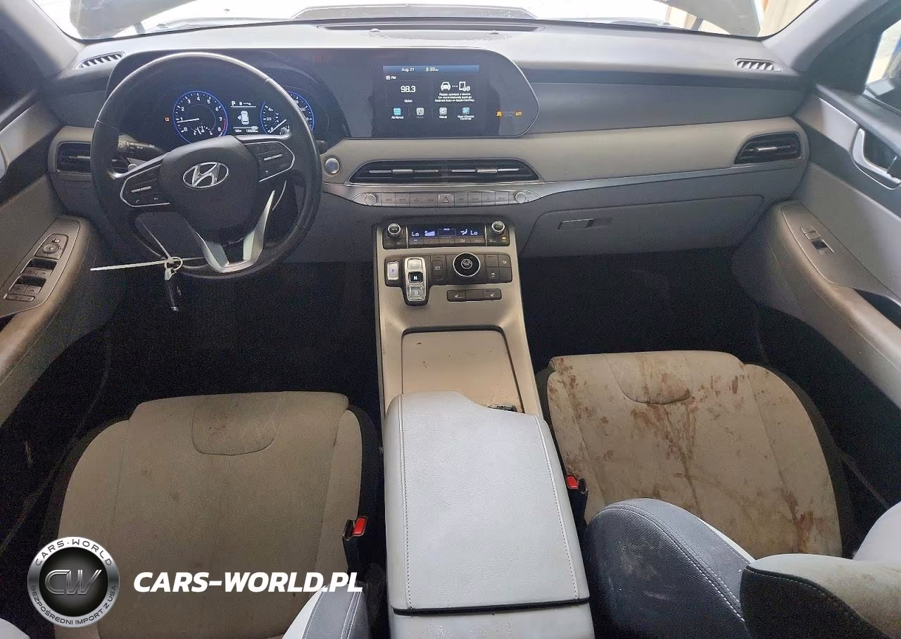 2020 Hyundai Palisade Sel VIN:KM8R24HE5LU120152 - 8