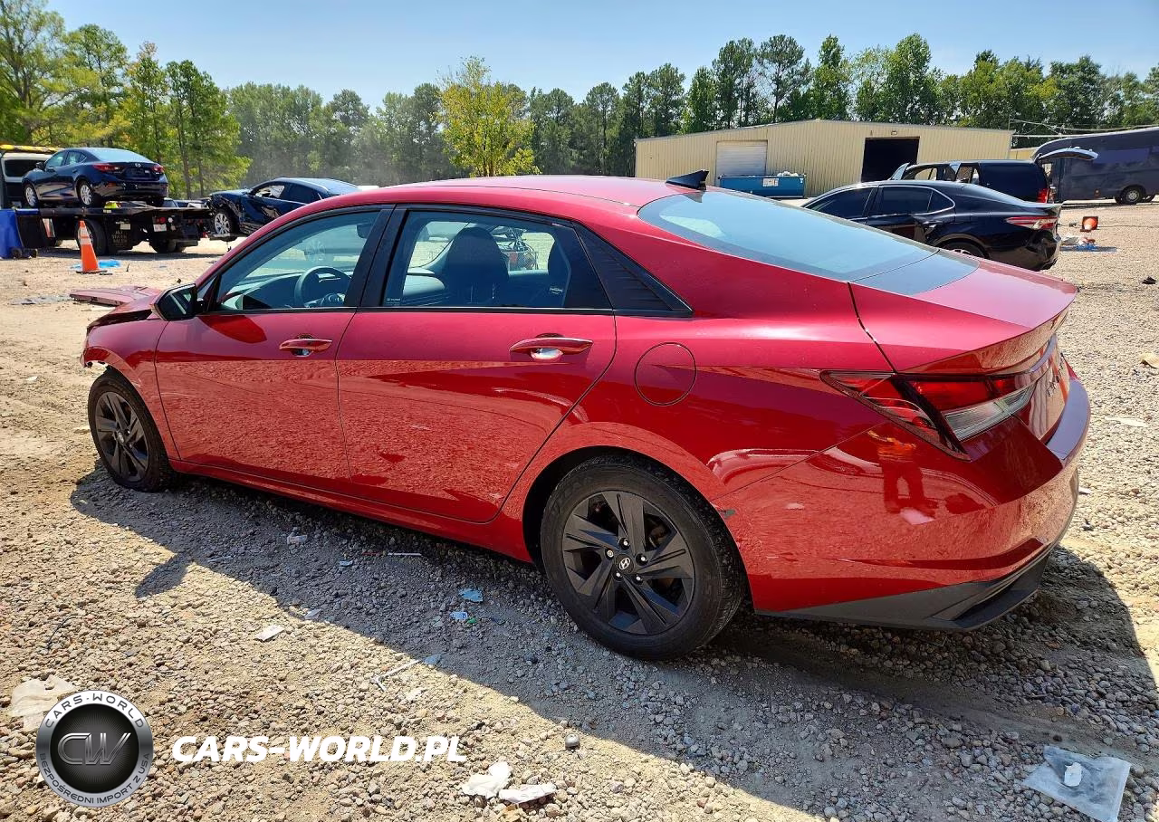 2021 Hyundai Elantra Sel VIN:KMHLM4AG7MU126869 - 2