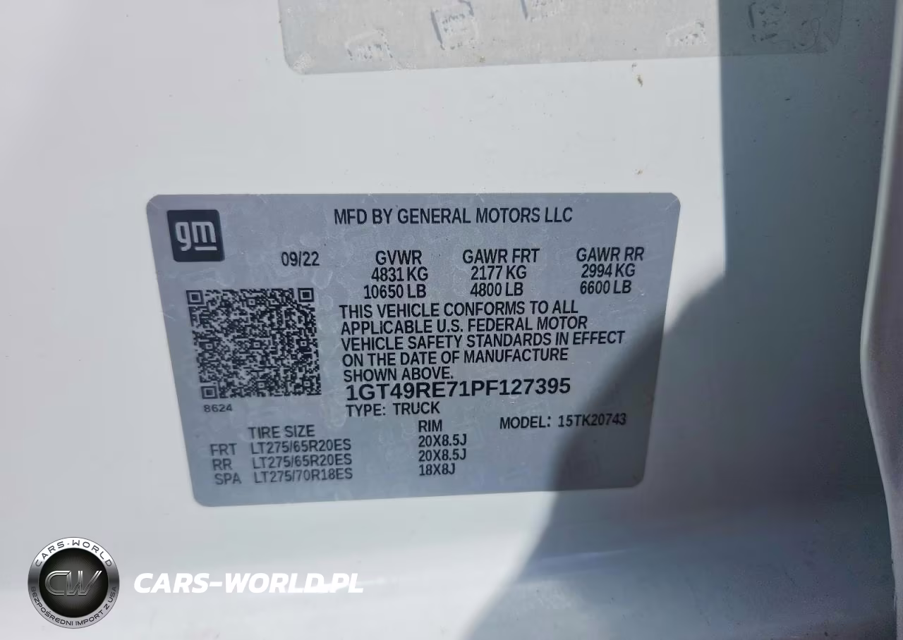 2023 GMC Sierra K2500 Denali VIN:1GT49RE71PF127395 - 12