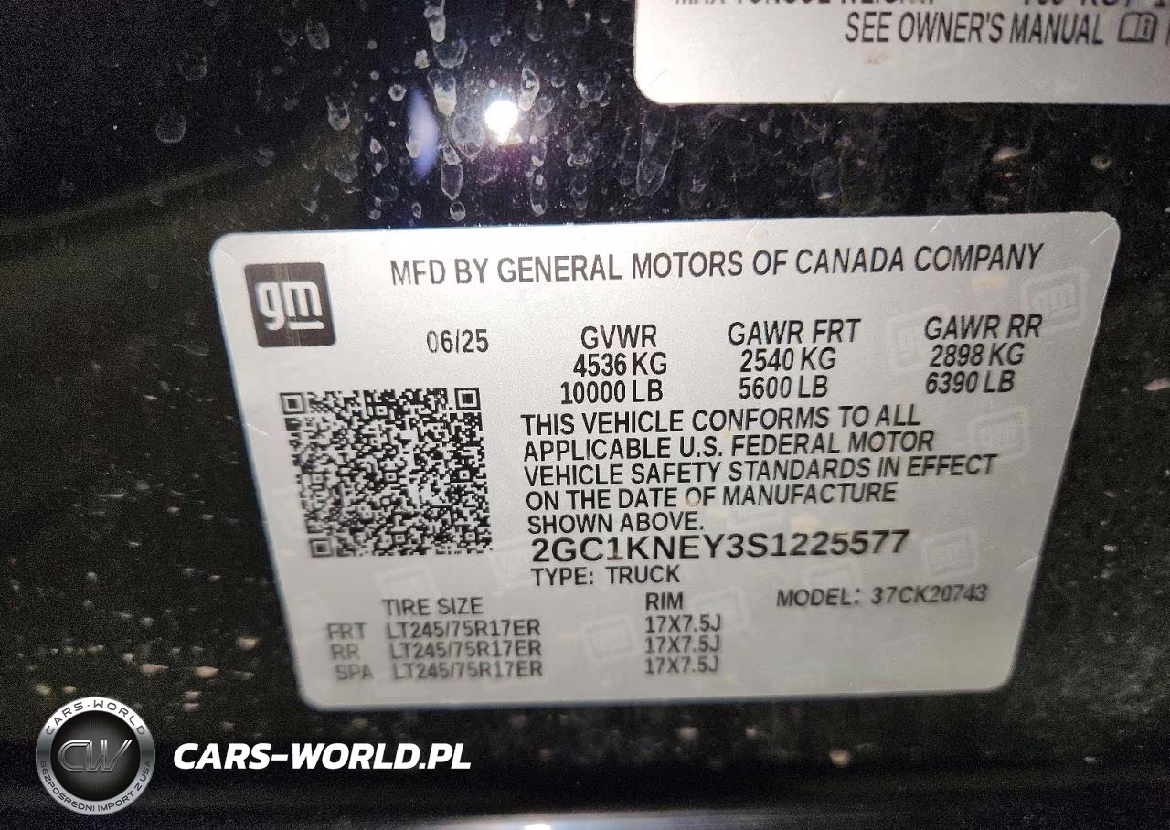 2025 Chevrolet Silverado K2500 Heavy Duty Lt VIN:2GC1KNEY3S1225577 - 12
