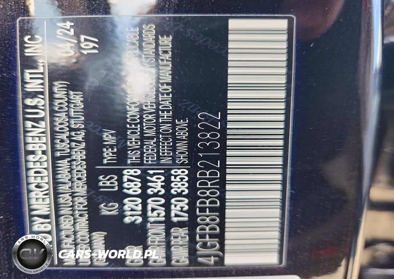 2024 Mercedes-Benz Gle 580 4Matic VIN:4JGFB8FB8RB213822 - 13