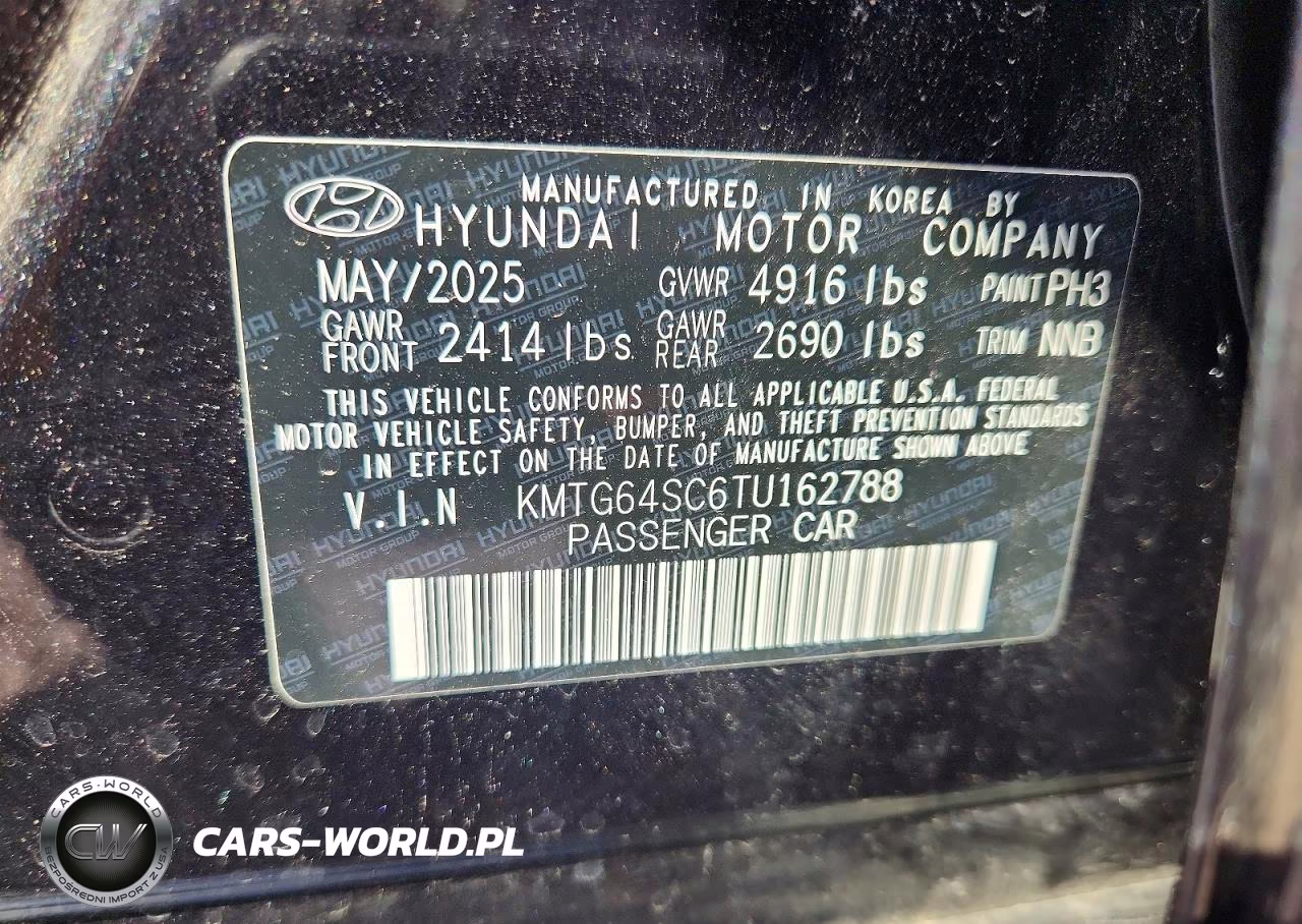 2026 Genesis G70 2.5T Standard VIN:KMTG64SC6TU162788 - 12