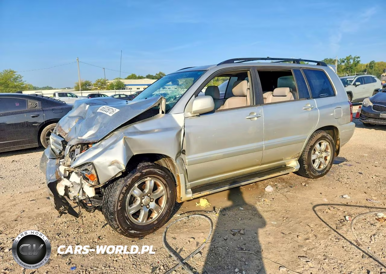 2007 Toyota Highlander Base VIN:JTEDP21A870147575 - 1