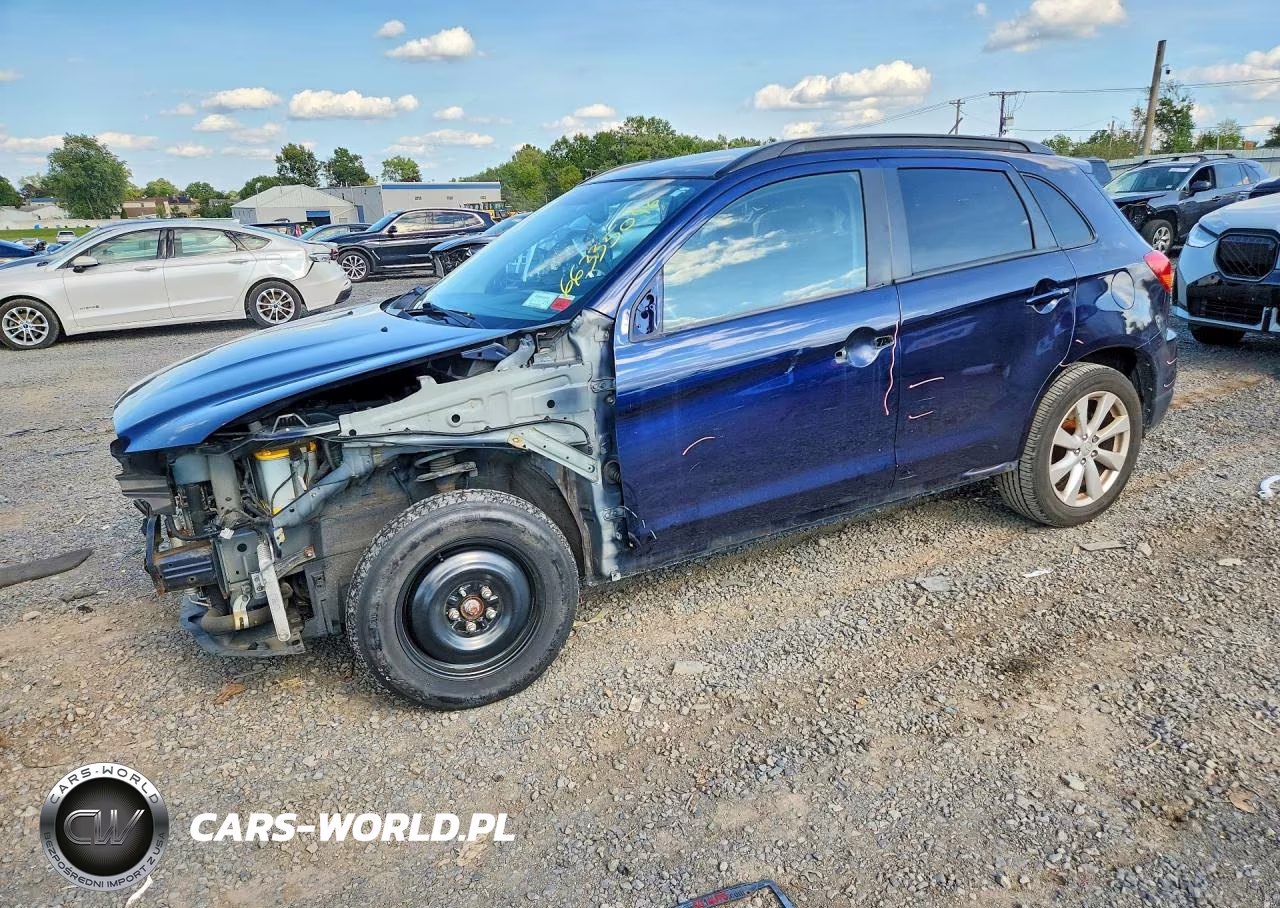 2012 Mitsubishi Outlander Sport Se VIN:JA4AR4AU7CZ006584 - 1