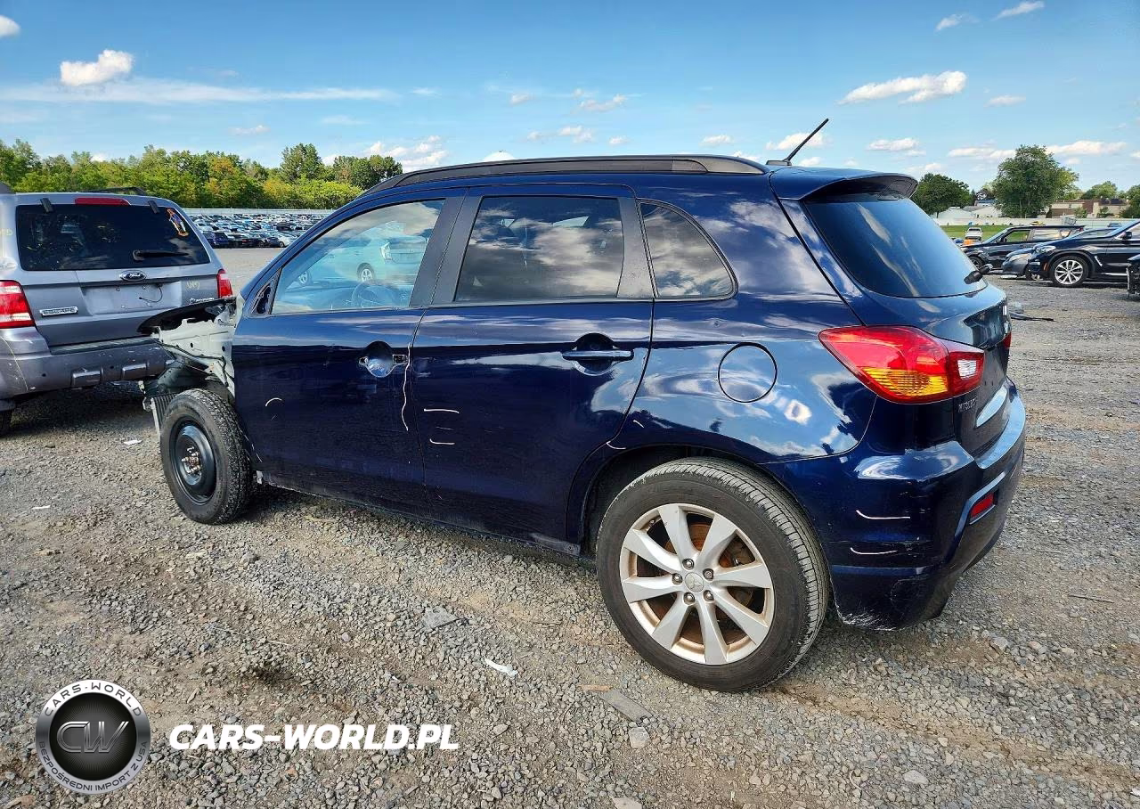 2012 Mitsubishi Outlander Sport Se VIN:JA4AR4AU7CZ006584 - 2