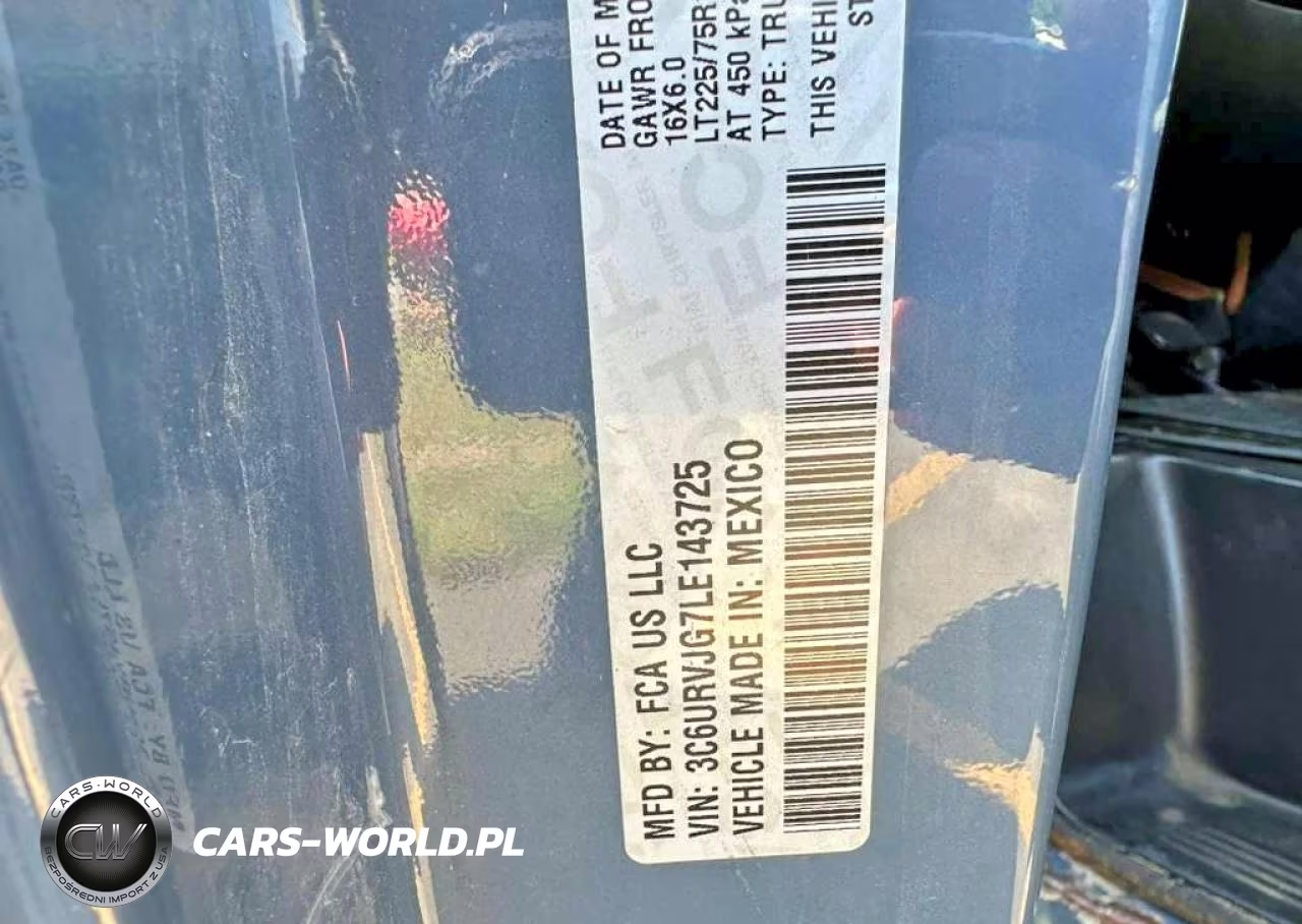 2020 Ram Promaster 3500 Delivery Van VIN:3C6URVJG7LE143725 - 10