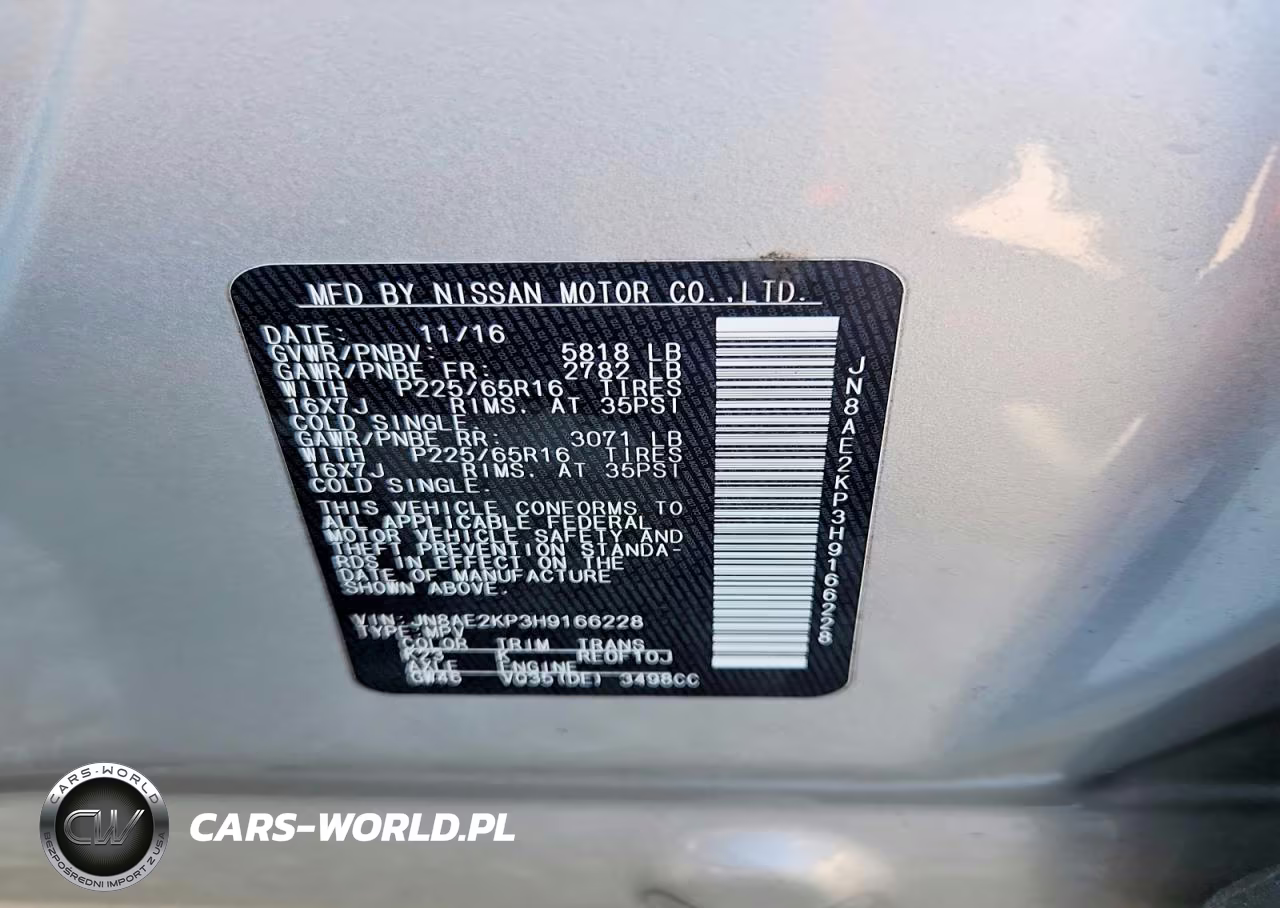 2017 Nissan Quest Sv VIN:JN8AE2KP3H9166228 - 13