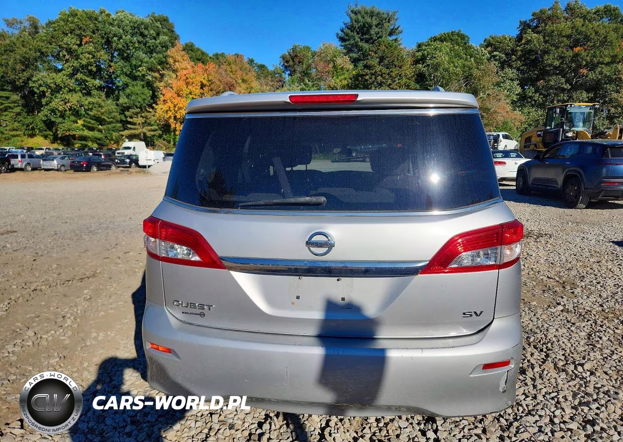 2017 Nissan Quest Sv VIN:JN8AE2KP3H9166228 - 6