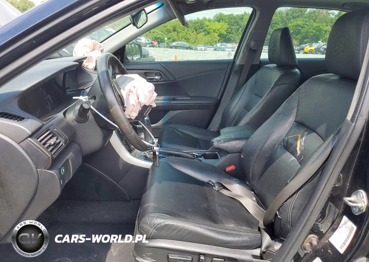 2014 Honda Accord Touring Hybrid VIN:1HGCR6F70EA009312 - 7