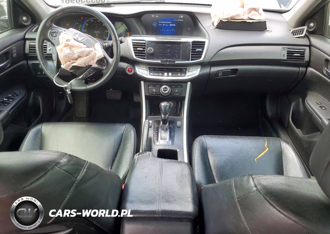 2014 Honda Accord Touring Hybrid VIN:1HGCR6F70EA009312 - 8