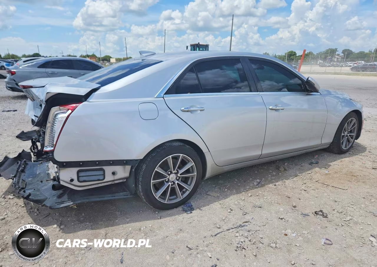 2018 Cadillac Cts Luxury VIN:1G6AR5SX8J0111417 - 3