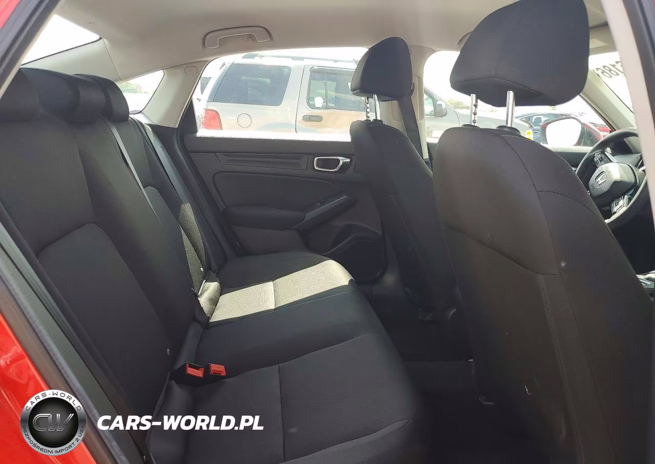 2026 Honda Civic Lx VIN:2HGFE2F23TH552495 - 10