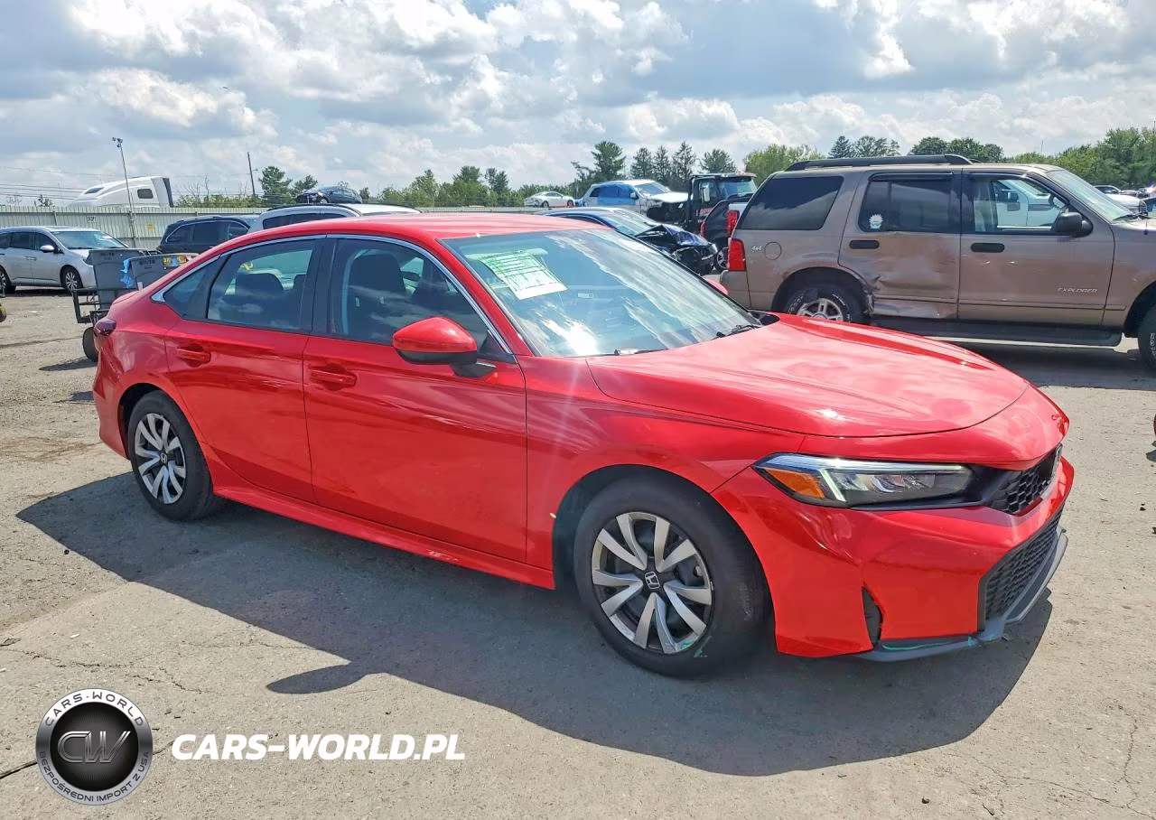 2026 Honda Civic Lx VIN:2HGFE2F23TH552495 - 4
