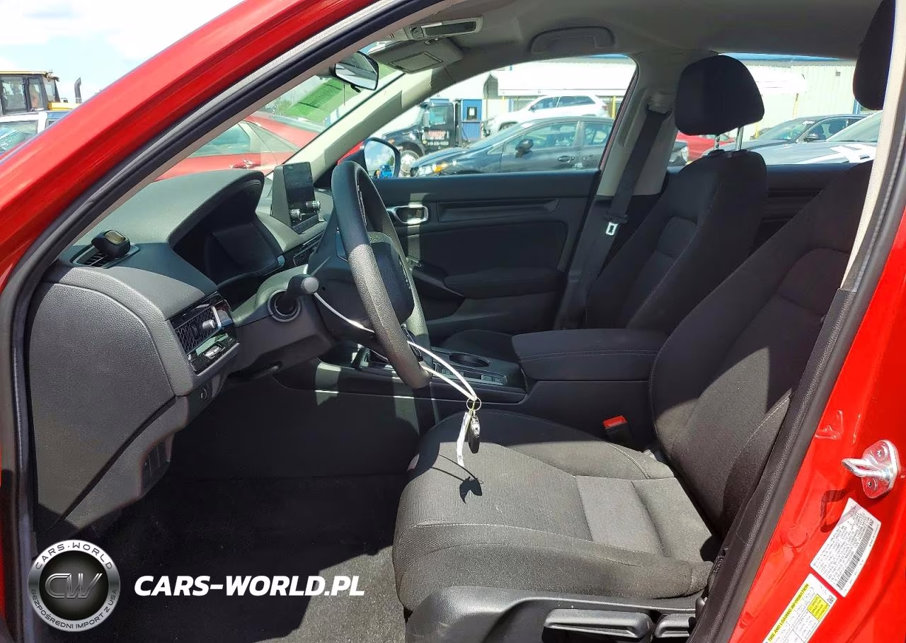 2026 Honda Civic Lx VIN:2HGFE2F23TH552495 - 7