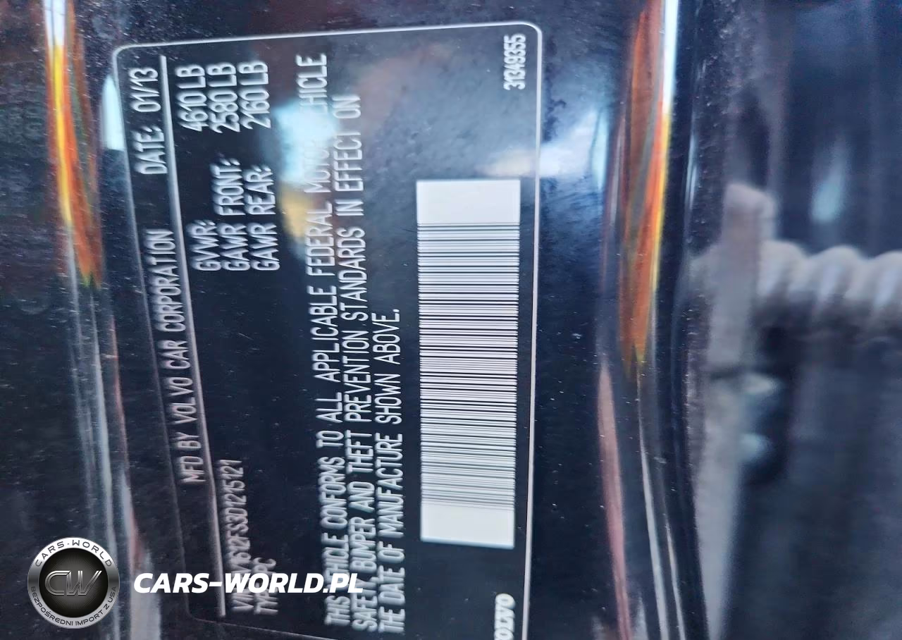 2013 Volvo S60 T5 VIN:YV1612FS3D1215121 - 12