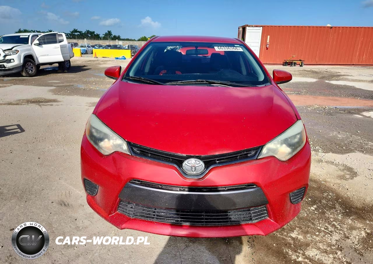 2015 Toyota Corolla Le VIN:2T1BURHE7FC287742 - 5