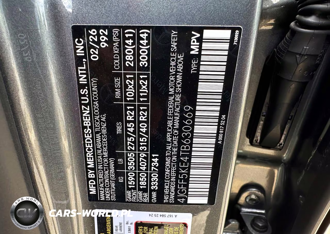 2026 Mercedes-Benz Gls 450 4Matic VIN:4JGFF5KE4TB630669 - 10