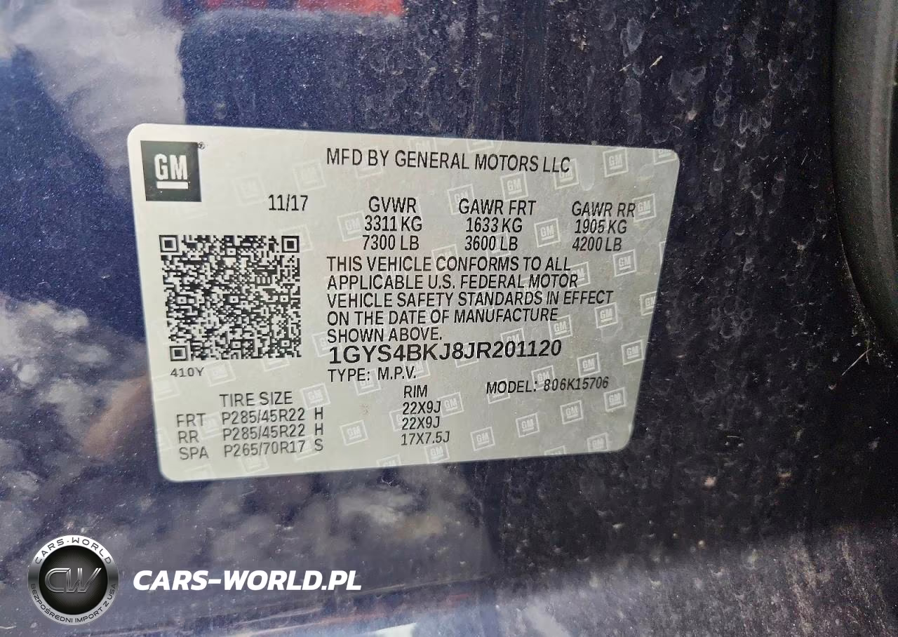 2018 Cadillac Escalade Luxury VIN:1GYS4BKJ8JR201120 - 13