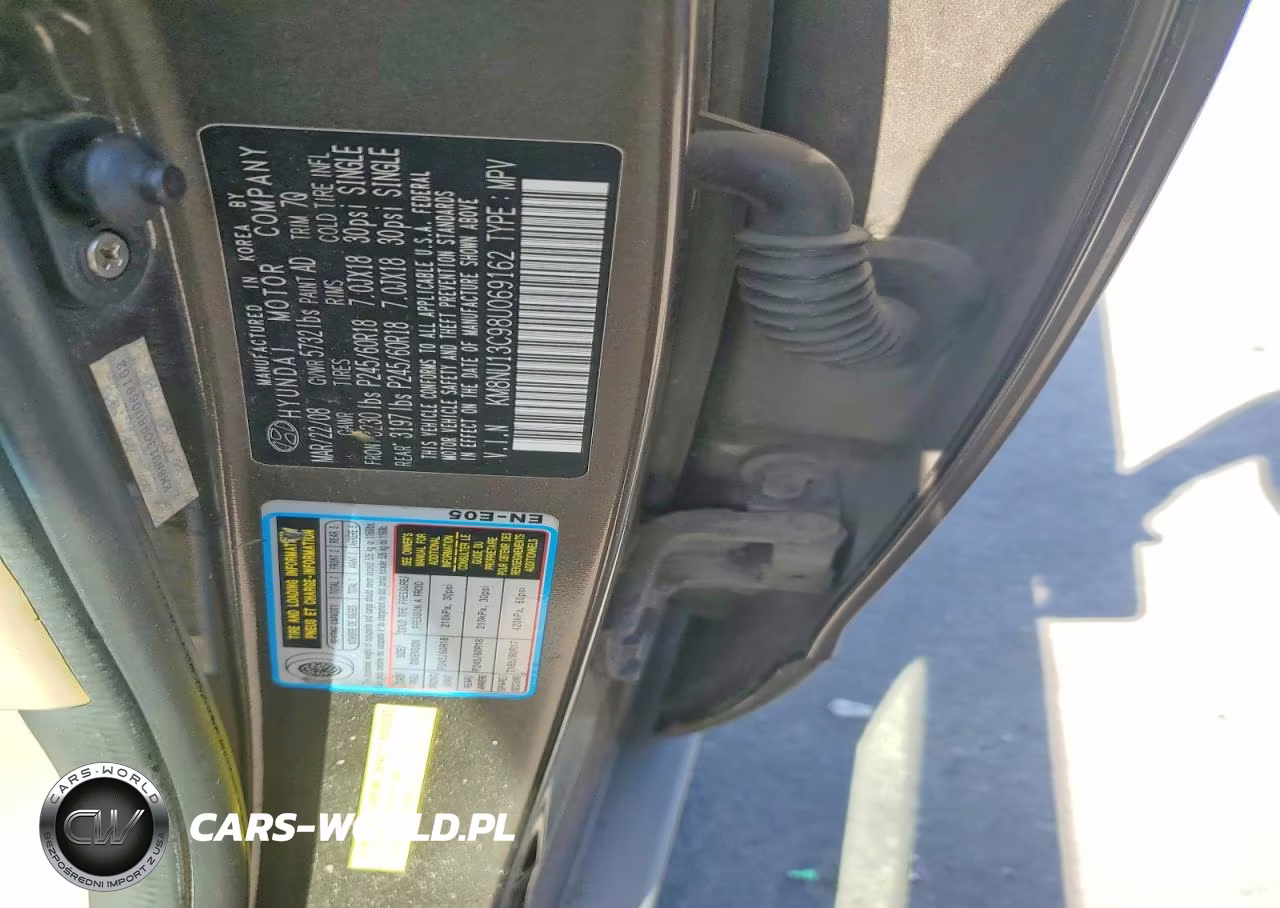 2008 Hyundai Veracruz Gls VIN:KM8NU13C98U069162 - 13