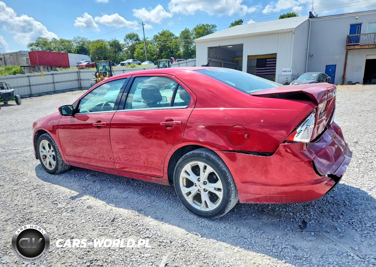 2012 Ford Fusion Se VIN:3FAHP0HA7CR168613 - 2