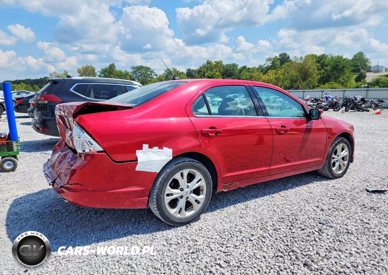 2012 Ford Fusion Se VIN:3FAHP0HA7CR168613 - 3