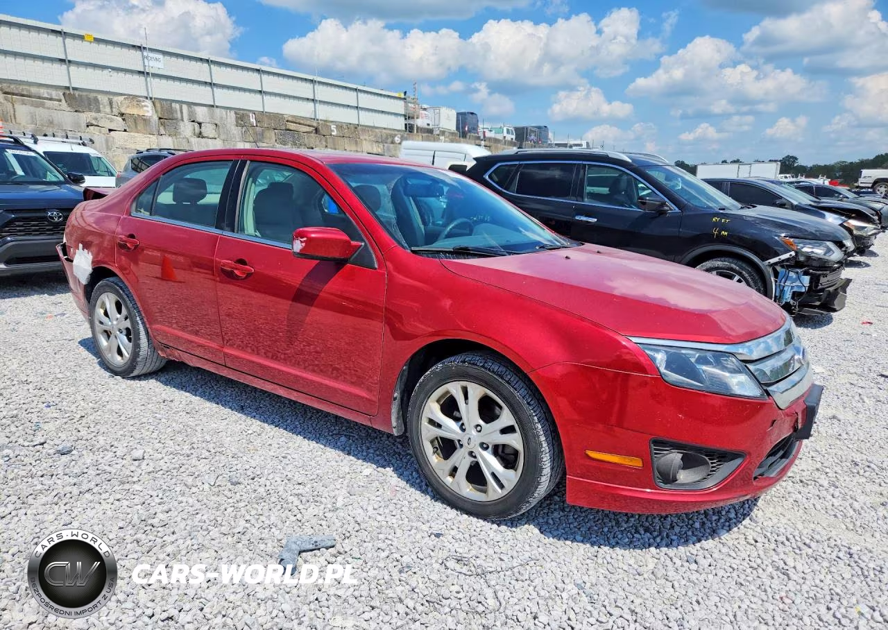 2012 Ford Fusion Se VIN:3FAHP0HA7CR168613 - 4