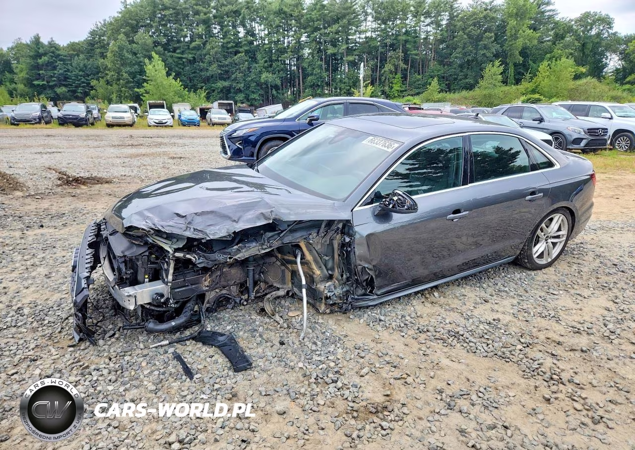 2022 Audi A4 Premium Plus 45 VIN:WAUEAAF42NN002603 - 1