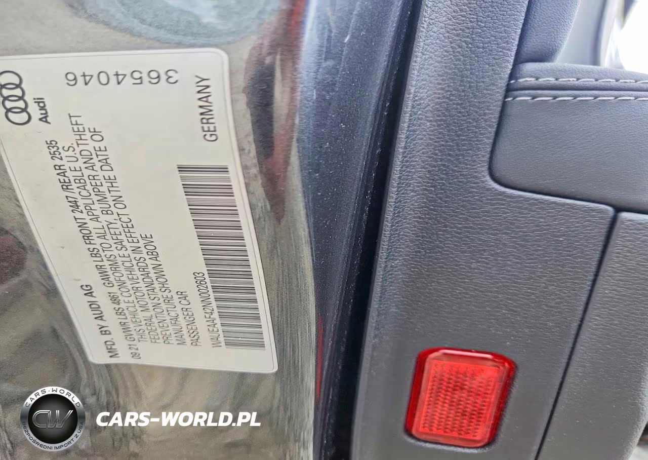 2022 Audi A4 Premium Plus 45 VIN:WAUEAAF42NN002603 - 13