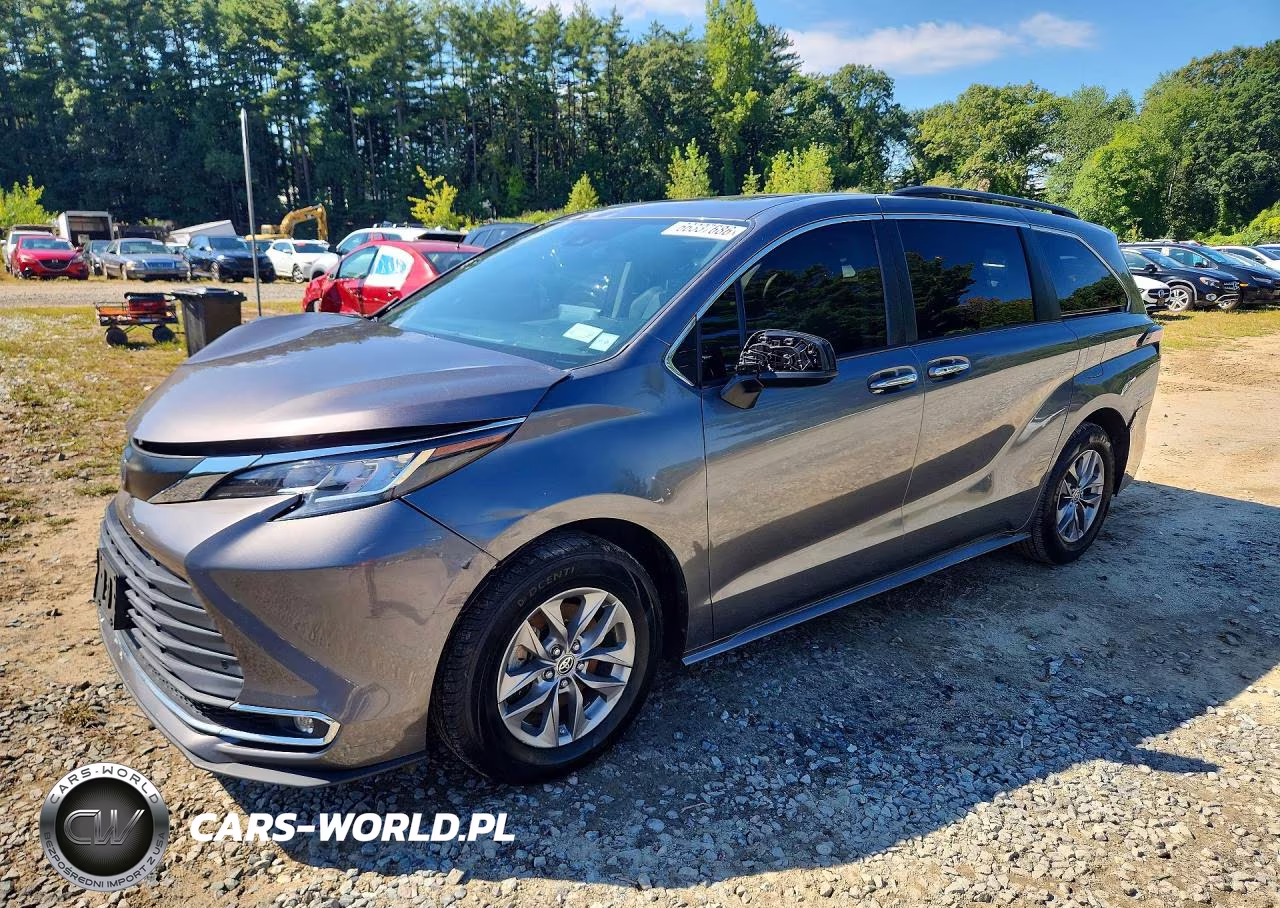 2022 Toyota Sienna Xle VIN:5TDYRKEC9NS083519 - 1