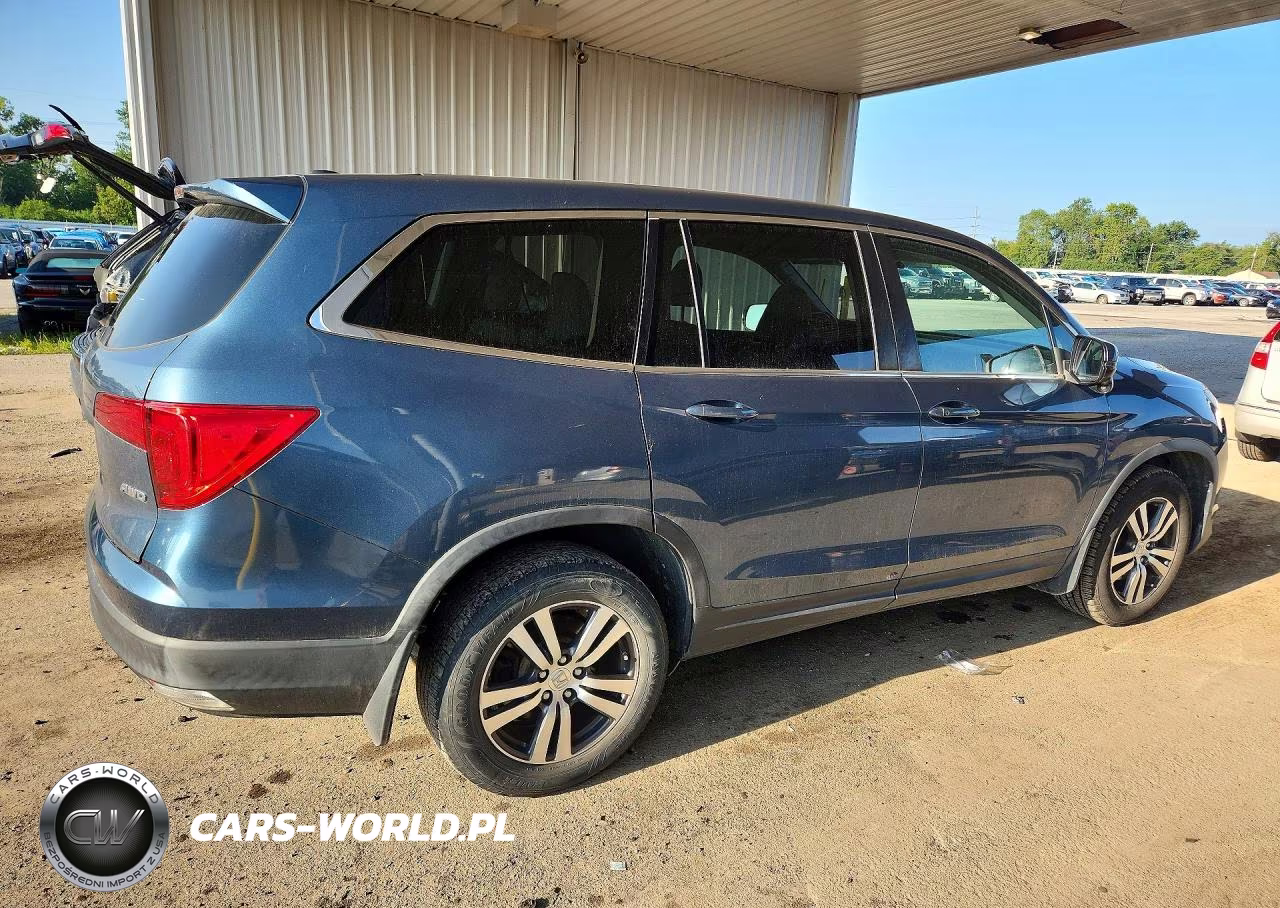 2017 Honda Pilot Exl VIN:5FNYF6H52HB050626 - 3
