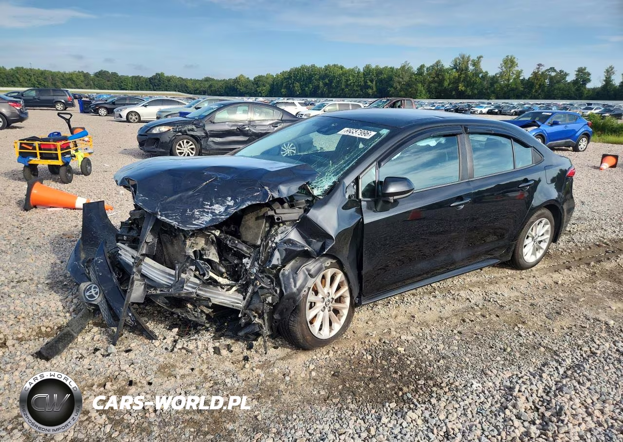 2021 Toyota Corolla Le VIN:5YFVPMAEXMP245869 - 1