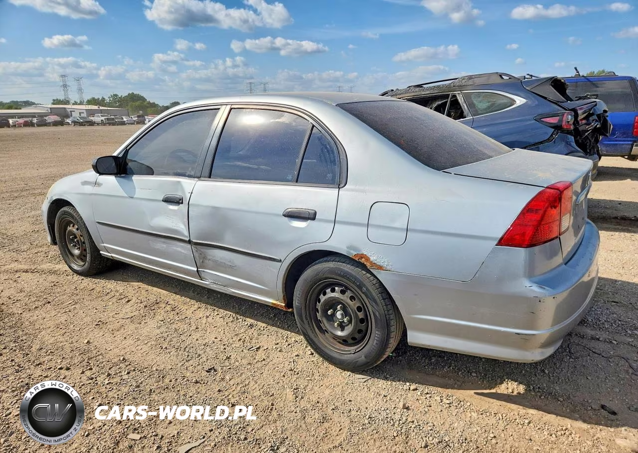 2004 Honda Civic Dx Vp VIN:2HGES16374H622511 - 2
