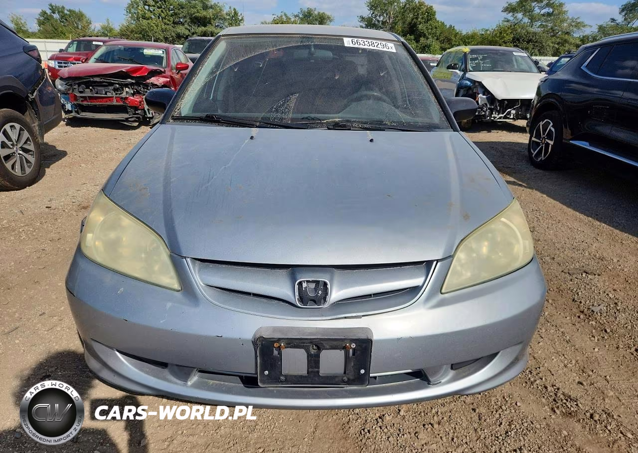 2004 Honda Civic Dx Vp VIN:2HGES16374H622511 - 5