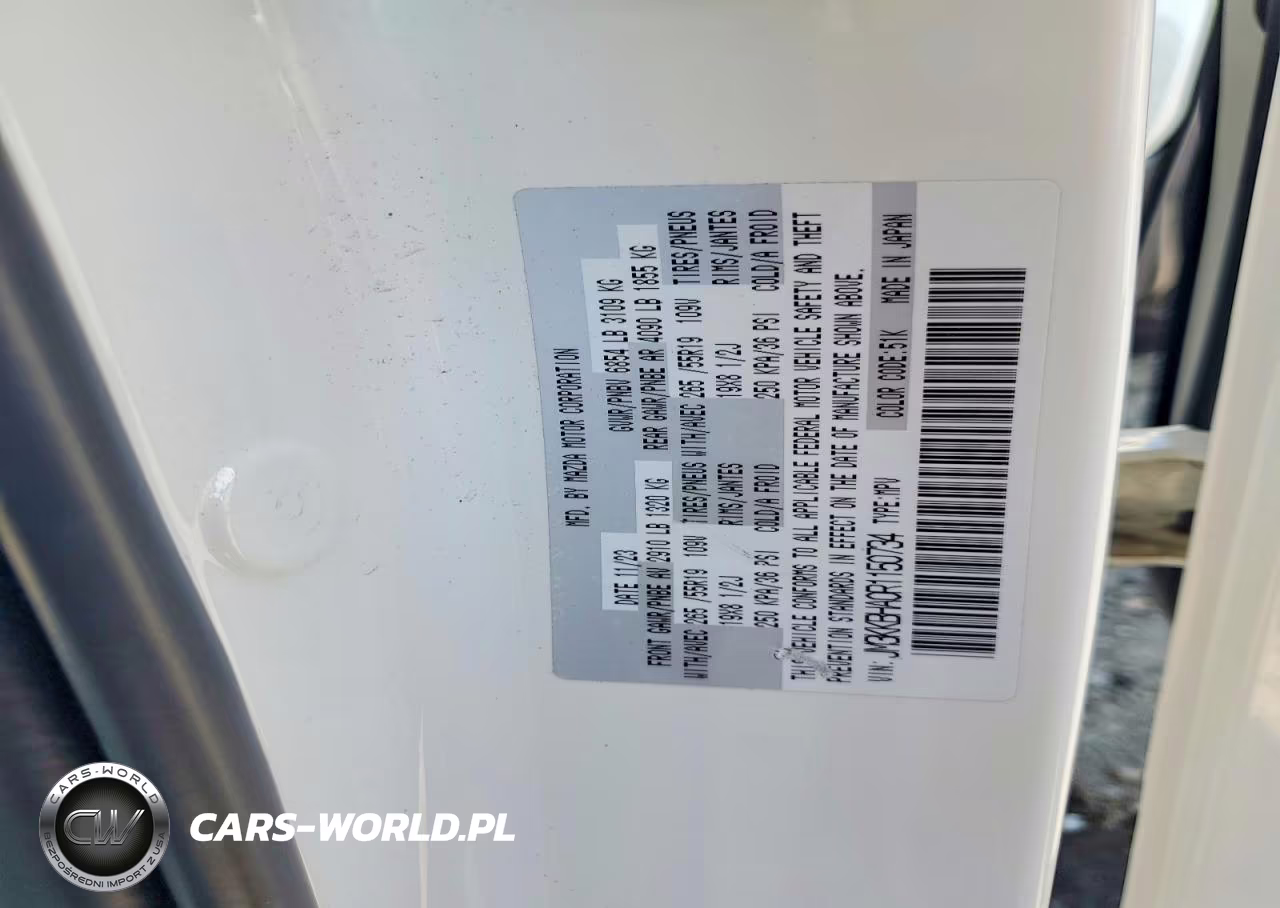 2024 Mazda Cx-90 Preferred VIN:JM3KKBHA0R1150734 - 13