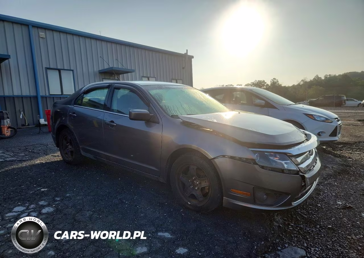 2010 Ford Fusion Se VIN:3FAHP0HA1AR317787 - 4