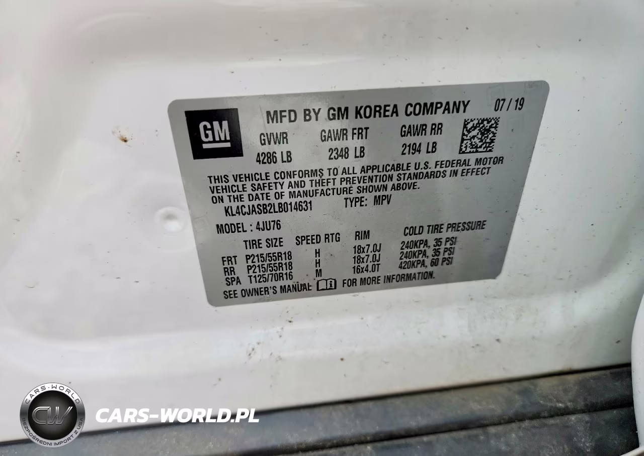 2020 Buick Encore Preferred VIN:KL4CJASB2LB014631 - 14