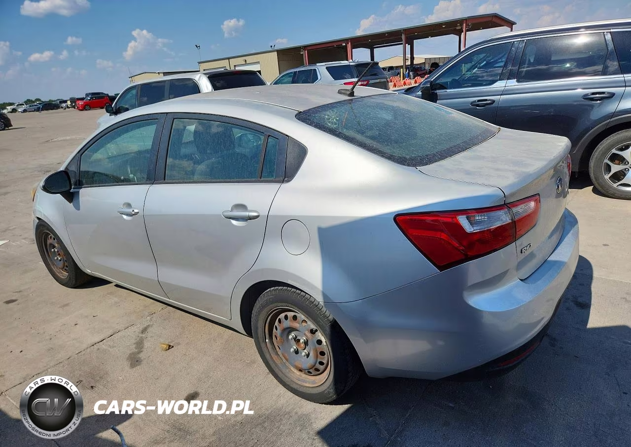 2014 Kia Rio Lx VIN:KNADM4A34E6349489 - 2