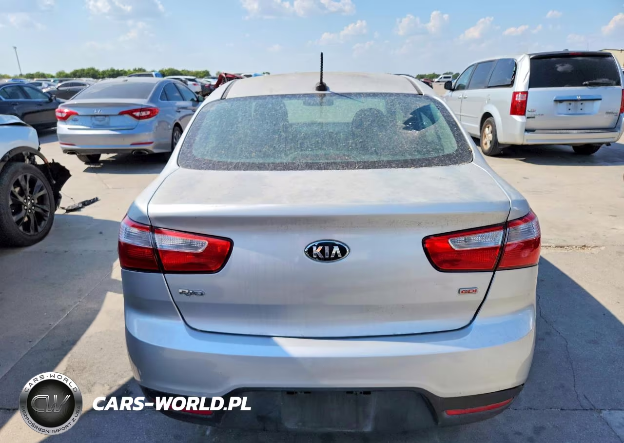 2014 Kia Rio Lx VIN:KNADM4A34E6349489 - 6