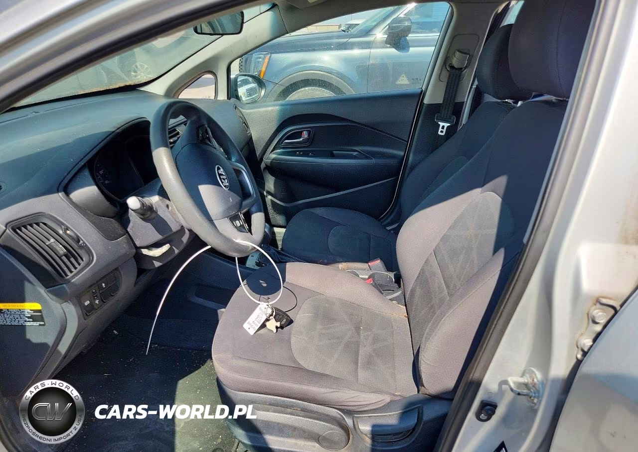 2014 Kia Rio Lx VIN:KNADM4A34E6349489 - 7